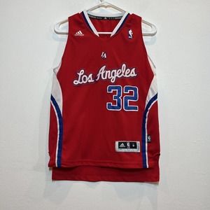 Vintage Blake Griffin Adidas Red Swingman Jersey Los Angeles Clippers Size M